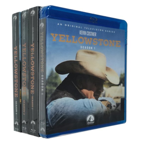 YELLOWSTONE Season 14 Media Yellowstone Season 4 Blu Ray Discs New Sealed Fast Shipping Box